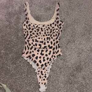 Princess Polly leopard bodysuit
